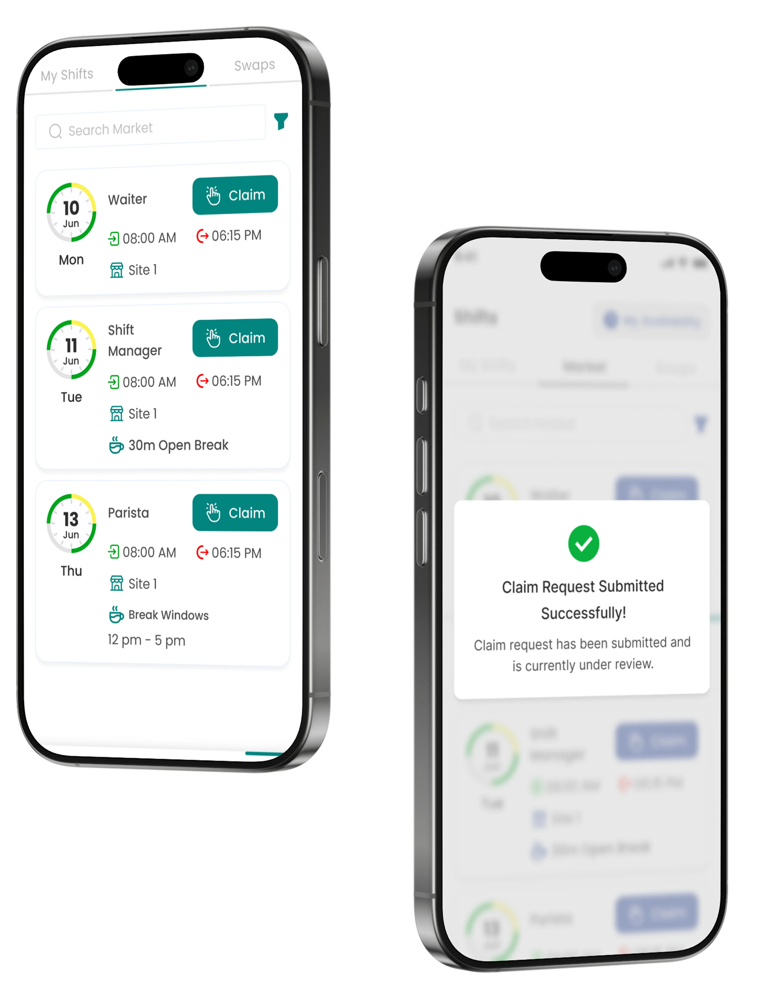 Fill coverage gaps in minutes with Shift Market.